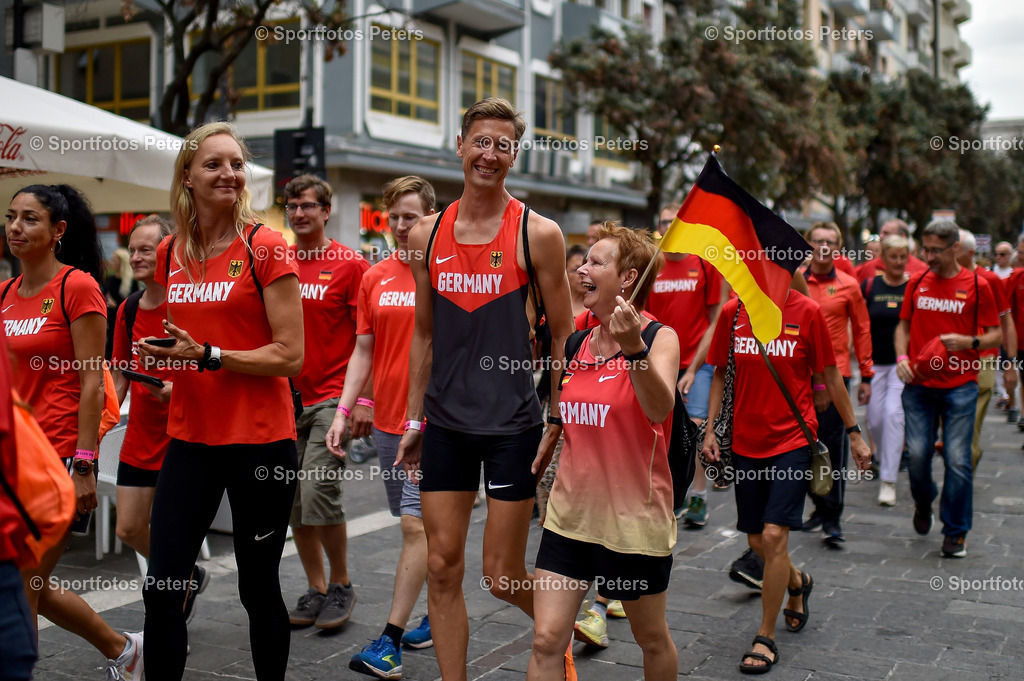 Masters EM - Pescara Eröffnung_21 | Eroeffnungsfeier der Masters Europameisterschaft am 20.09.2023 in Pescara (Italien)

Foto: Kai Peters - Realisiert mit Pictrs.com