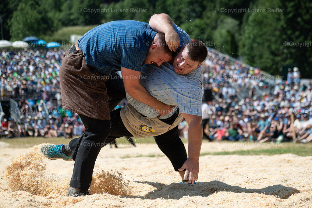 Schwingen -  Schwarzseeschwinget 2025 | Schwarzsee, 22.6.25, Schwingen - Schwarzseeschwinget.