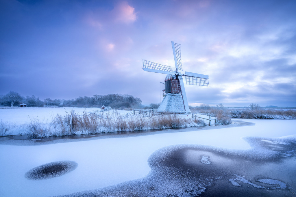 Schöpfmühle Honigfleth im Winter | Wandbilder - Florian Läufer - Realisiert mit Pictrs.com