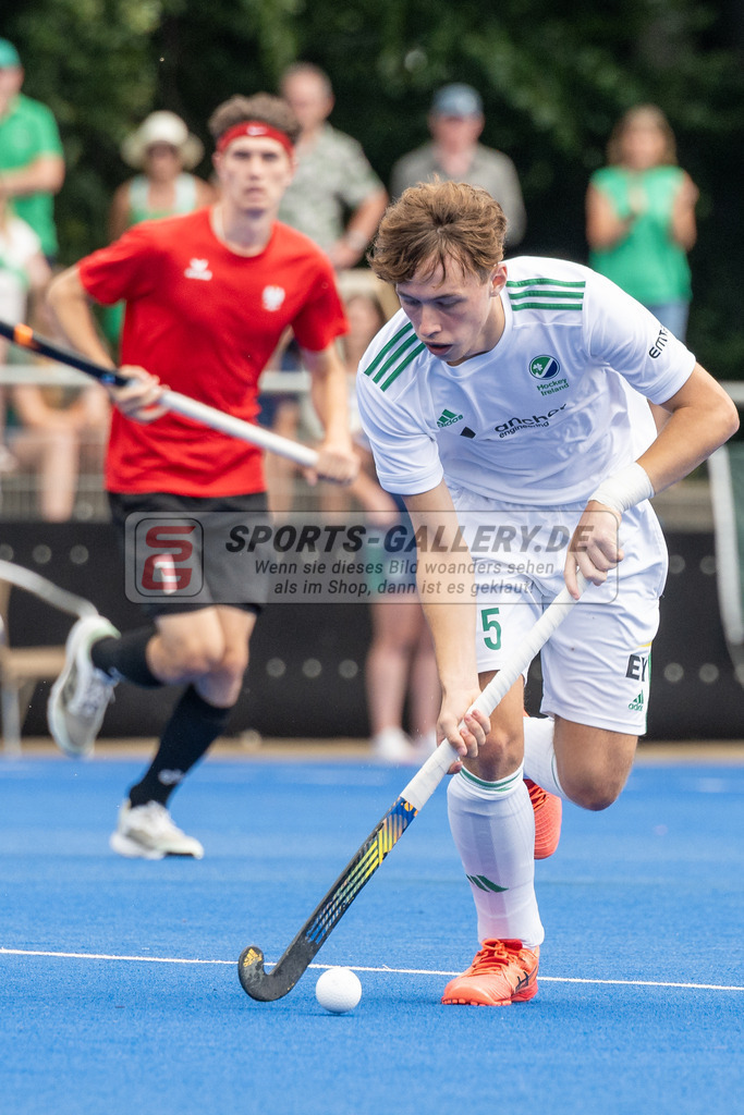 SFE_20230715_0010 | EuroHockey EM U18 Boys Ireland vs Poland am 15.07.2023 in Krefeld (Gerd-Wellen-Hockeyanlage), Photo: Stephan Fehrmann 2023 (Sports-Gallery)