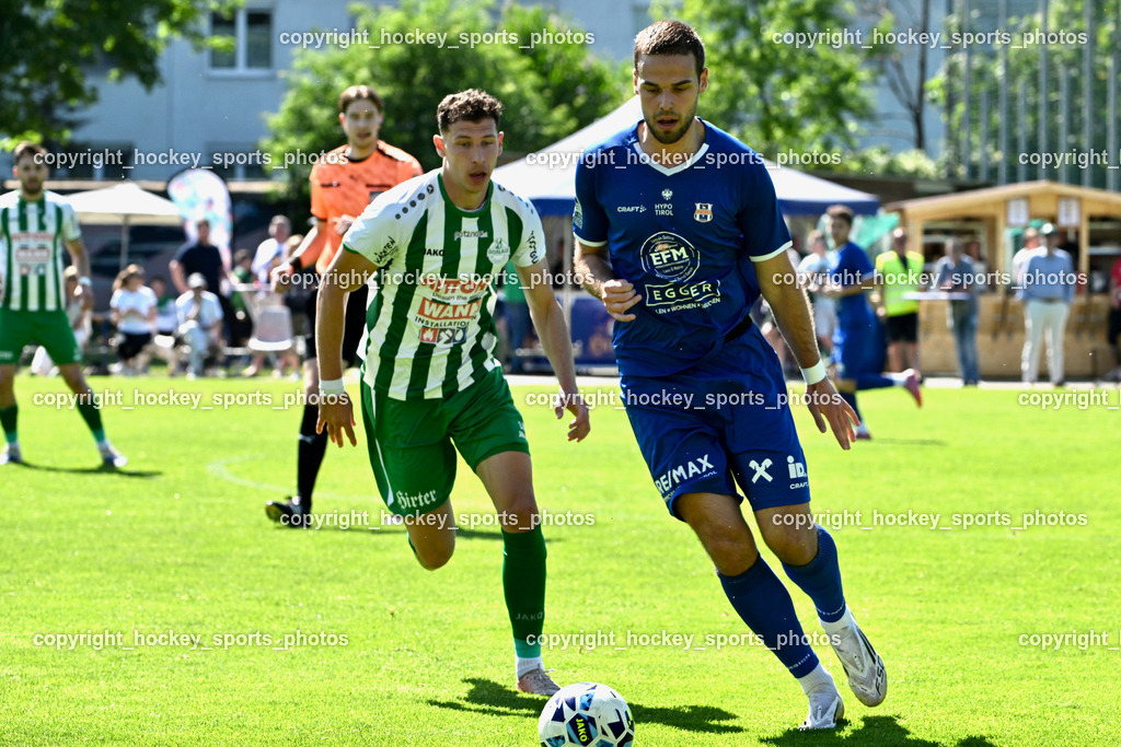SV Donau vs. Union Matrei | #39 Marko Latincic SV Donau,  #8 Benjamin Cosic Union Matrei, SV Donau vs. Union Matrei, SV Donau vs. Union Matrei am 03.05.2026 in Klagenfurt (Sportplatz Donau), Austria, (Photo by Bernd Stefan)