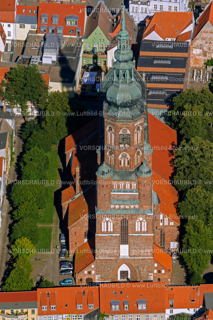 Greifswald12084038 | Greifswalder Dom St.Nikolai, Der Dom St. Nikolai (um 1263) ist zugleich die größte Kirche der Stadt, Gründungsort der Universität und Predigtkirche des Bischofs der PEK, Mitte, Zentrum,  Greifswald, Mecklenburg-Vorpommern, Deutschland, Europa