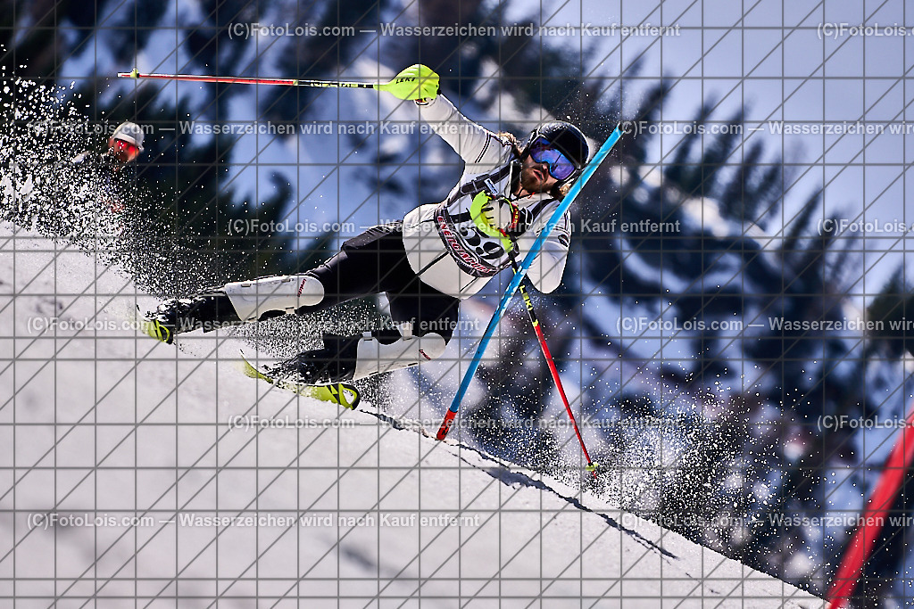 ALP3150_FIS MASTERS WC-Finale_SL_A-Herrn_Hennes Richard | (C)FotoLois.com, Alois Spandl. FIS MASTERS WorldCup-Finale 2024, Reiteralm (Steiermark, AUT), SLALOM auf der Muldenliftpiste, Sa 6. April 2024.