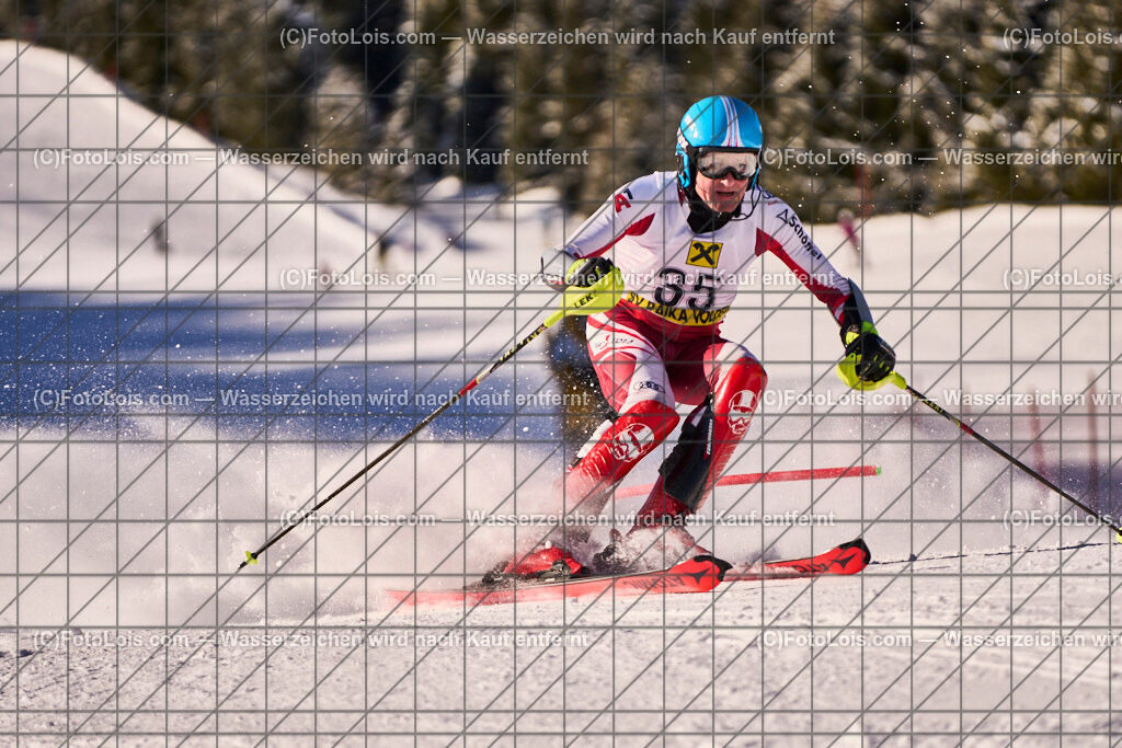 ALP5908_MASTERS-OeM-SL_Glungezer_Guggenbichler Juergen | Alpine Österreichische Mastersmeisterschaften auf dem Glungezer. Tiroler Skiverband, SC Volders, SLALOM, So 2. März 2025.