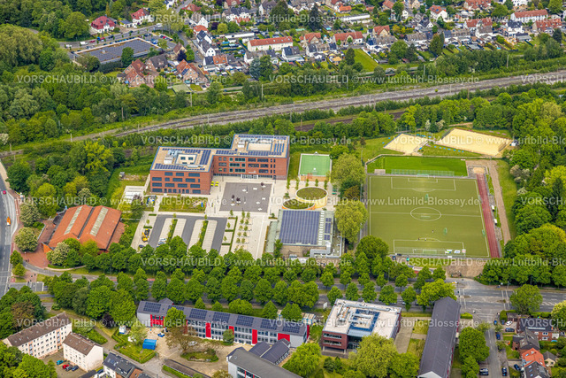Gladbeck230510501 | Luftbild, Heisenberg Gymnasium am Nordpark, Gladbeck, Ruhrgebiet, Nordrhein-Westfalen, Deutschland