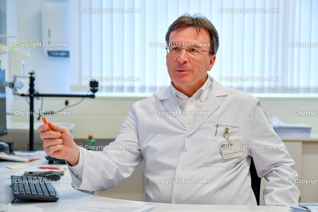 Martin Clodi_ Abteilungsvorstand Interne Ordensklinikum Barmherzige Brueder Linz_ 22.11.2022-5 | 22.11.2022, Linz,  AUT, Ordensklinikum Barmherzige Brueder Linz, im Martin Clodi (Prim. Univ. Prof. Dr., Abteilungsvorstand Interne Ordensklinikum Barmherzige Brueder Linz)