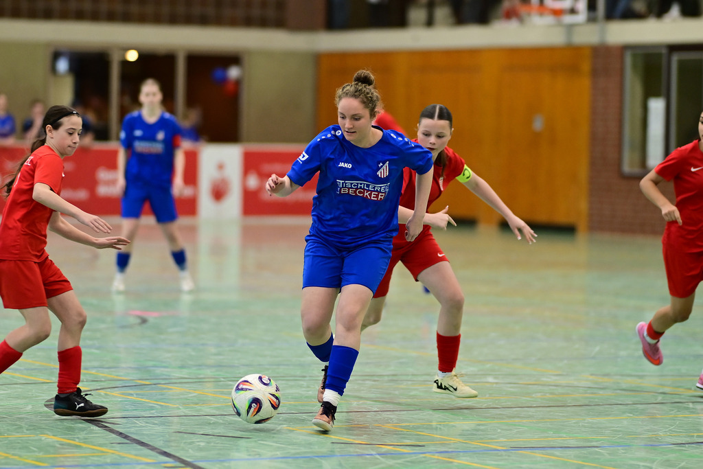 Fußball I Juniorinnen I Saison 2025-2026 I Hallenmasters U15+U17 | Der Sportfotograf. - Realisiert mit Pictrs.com