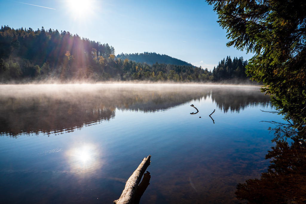 Windgfällweiher | Herbstlicher Windgfällweiher im Südschwarzwald - Realisiert mit Pictrs.com