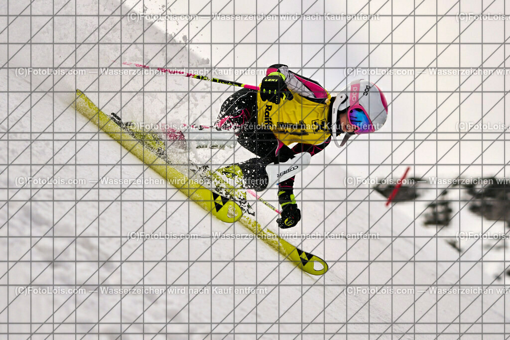 ALP7724_NOe-Kinder-LM_SL-I_Hochkar_Spies Luisa | (C)FotoLois.com, Alois Spandl. NÖ Kinder-Landesmeisterschaft, SLALOM im Draxlerloch am Hochkar, erster Lauf, So 18. Februar 2024.