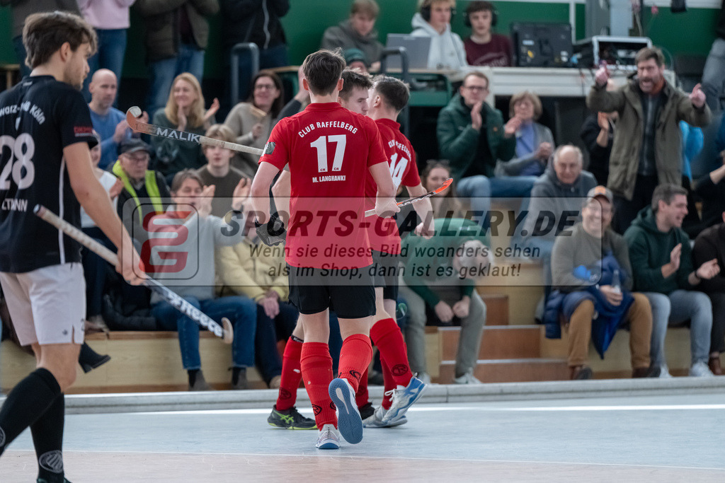 HK_20250202_102357 | 2. Bundesliga Halle Herren Club Raffelberg - Schwarz Weiss Köln am 2.2.2025 Halle am Raffelberg, Duisburg ,