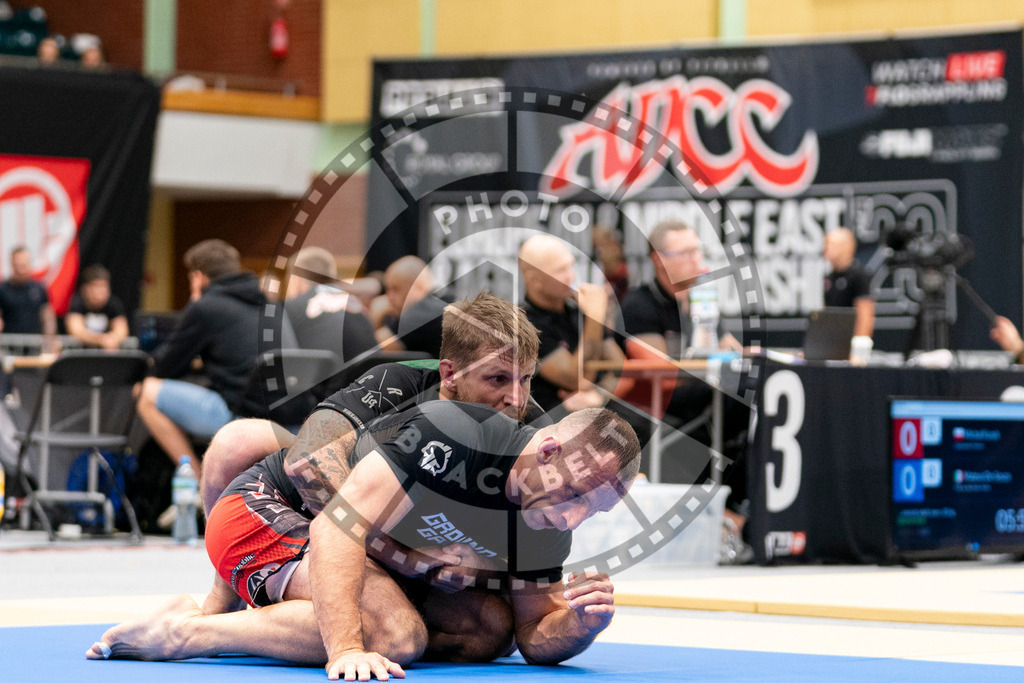 20230916PBB2673 | Fighters compete during the grappling tournement ADCC Trials (European, Middle East and African Championship) in Warsaw, Poland, on September 16, 2023.