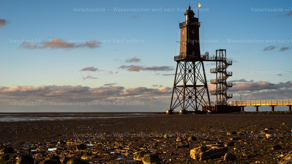 Leuchtturmdenkmal Obereversand | an der Nordseeküste - Realisiert mit Pictrs.com