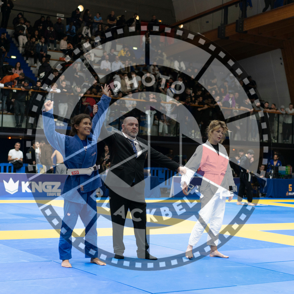 20240119PBB2712 | Fighters compete during the IBJJF European Championship in Paris, France, on January 19, 2024.