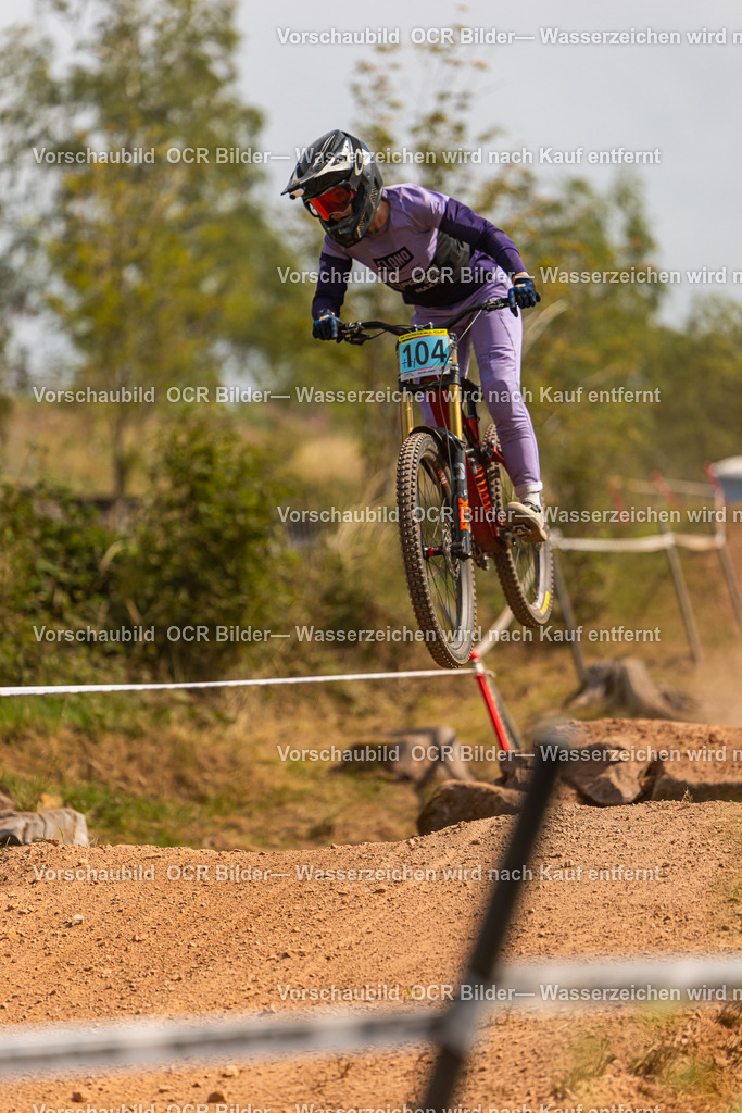 DM Downhill Ilmenau 2025 R1--7528 | OCR Bilder Fotograf Eisenach Michael Schröder
