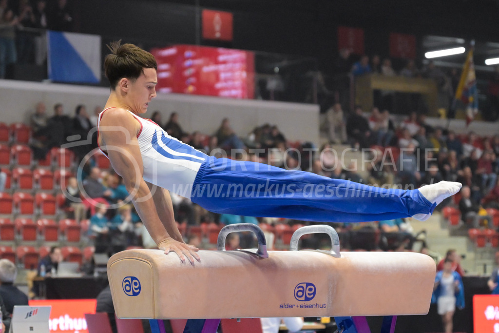 Schweizer Meisterschaften Kunstturnen Mannschaften Männer (B) - 22. November 2025 | Schweizer Meisterschaften Kunstturnen Mannschaften Männer (B)AXA Arena, WinterthurBild: Sportfotografie Markus Aeschimann | www.markus-aeschimann.ch - Realisiert mit Pictrs.com
