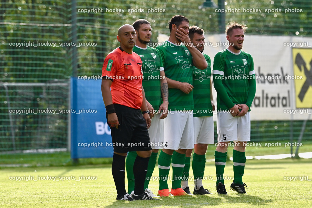 SV Malta vs. SV Rapid Feffernitz 3.6.2023 | Avdic Edin Referee, #27 Michael Smoliner, #4 Markus MikI, #31 Florian Nagelschmied, #5 Sebastian Rassi