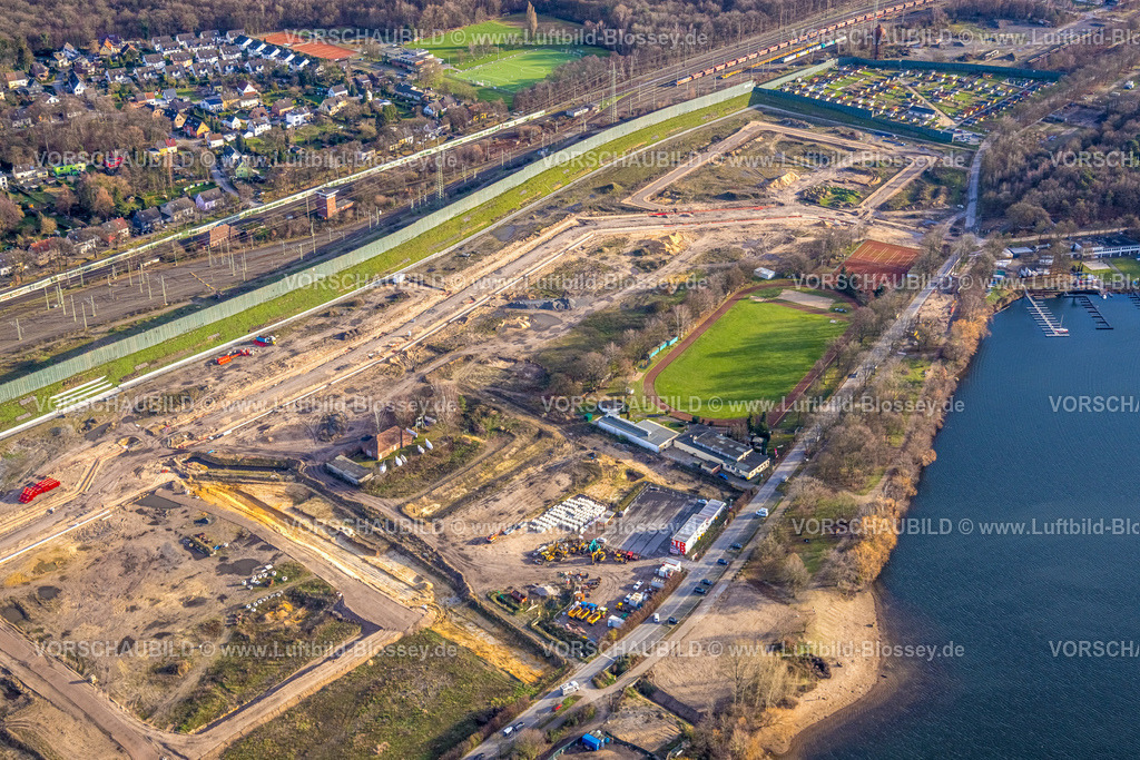 Duisburg230100228 | Luftbild, ehemaliger Rangierbahnhof Wedau, geplantes Duisburger Wohnquartier, Wedau, Duisburg, Ruhrgebiet, Nordrhein-Westfalen, Deutschland