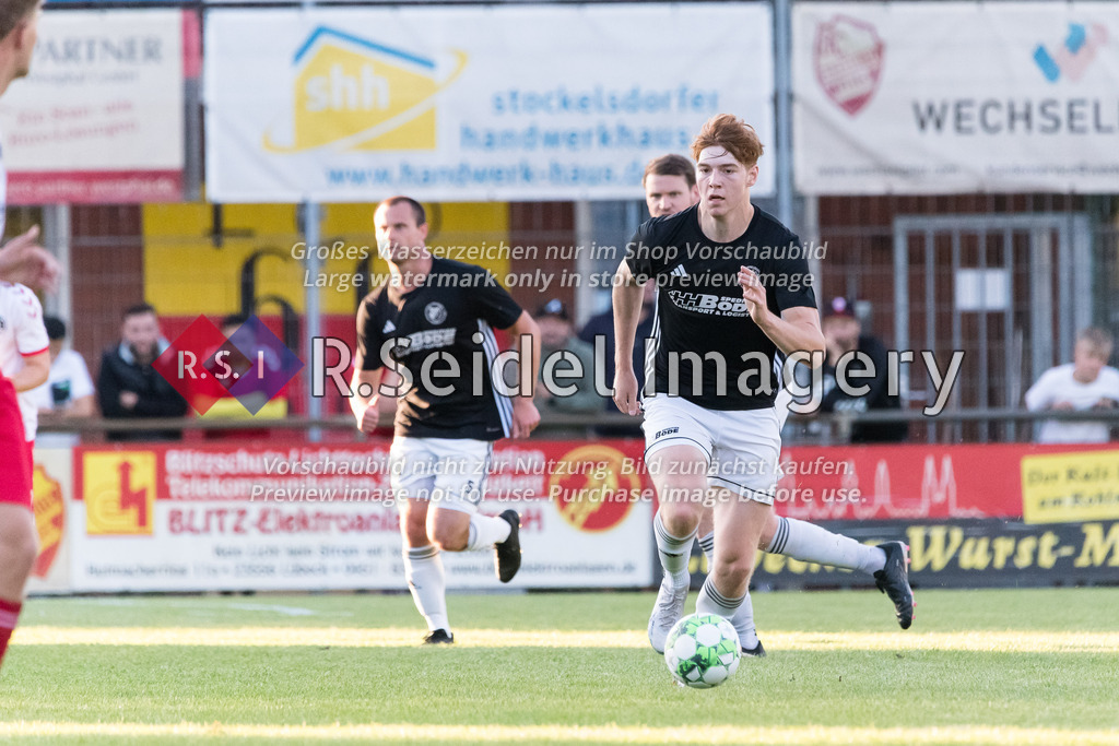 Fußball, Saison 2023/24, Confima-Cup, SV Preußen 09 Reinfeld - VfB Lübeck II, Schönböcken (Lübeck), 13.07.2023 | Justin Henri Cloppatt (#14, Preußen Reinfeld)