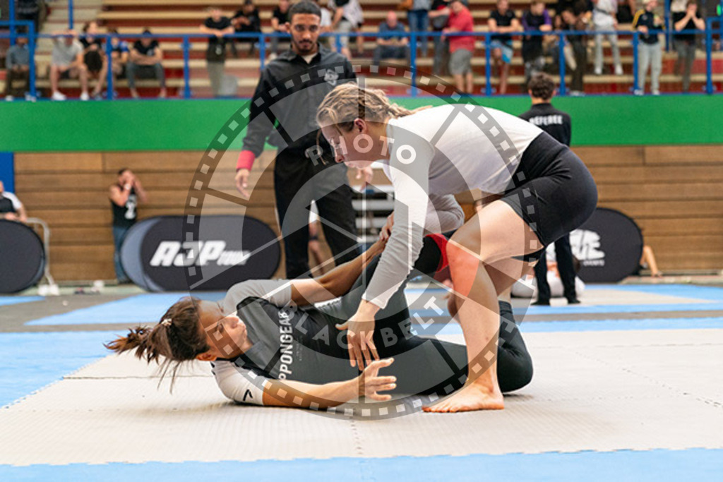 20230826PBB57353 | Fighters compete during the AJP INTLPRO BJJ and grappling competition in Hamburg, Germany, on August 26 2023.