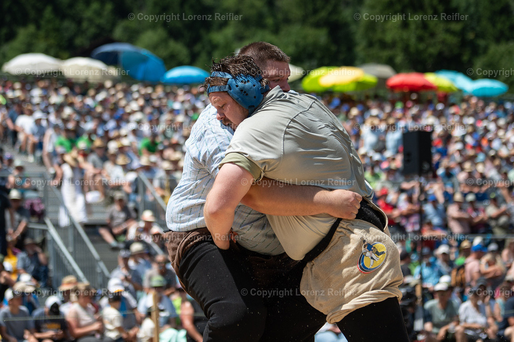 Schwingen -  Schwarzseeschwinget 2025 | Schwarzsee, 22.6.25, Schwingen - Schwarzseeschwinget.