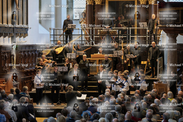 TAM25_K.11__Michael-Vogl_052_7863 | Tage Alter Musik Regensburg K.11 Dreieinigkeitskirche Ars Antiqua Austria (Österreich) St. Florianer Sängerknaben (Österreich) Splendor Austriae Höfischer Prunk in geistlichen Werken B.A. Aufschnaiter: Missa Laetemurine & H.I.F. Biber: Vesperae à 32 Franz Farnberger Einstudierung Gunar Letzbor Solovioline, Leitung Foto: Michael Vogl