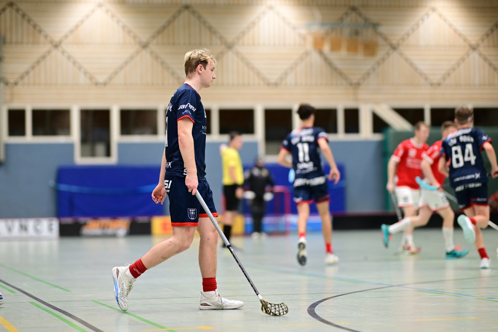 Floorball I Herren I Saison 2024-2025 I 2. FBL Herren Nord-West I 12. Spieltag I MTV Mittelnkirchen - SSF Dragons Bonn II I 036468 | Der Sportfotograf. - Realisiert mit Pictrs.com