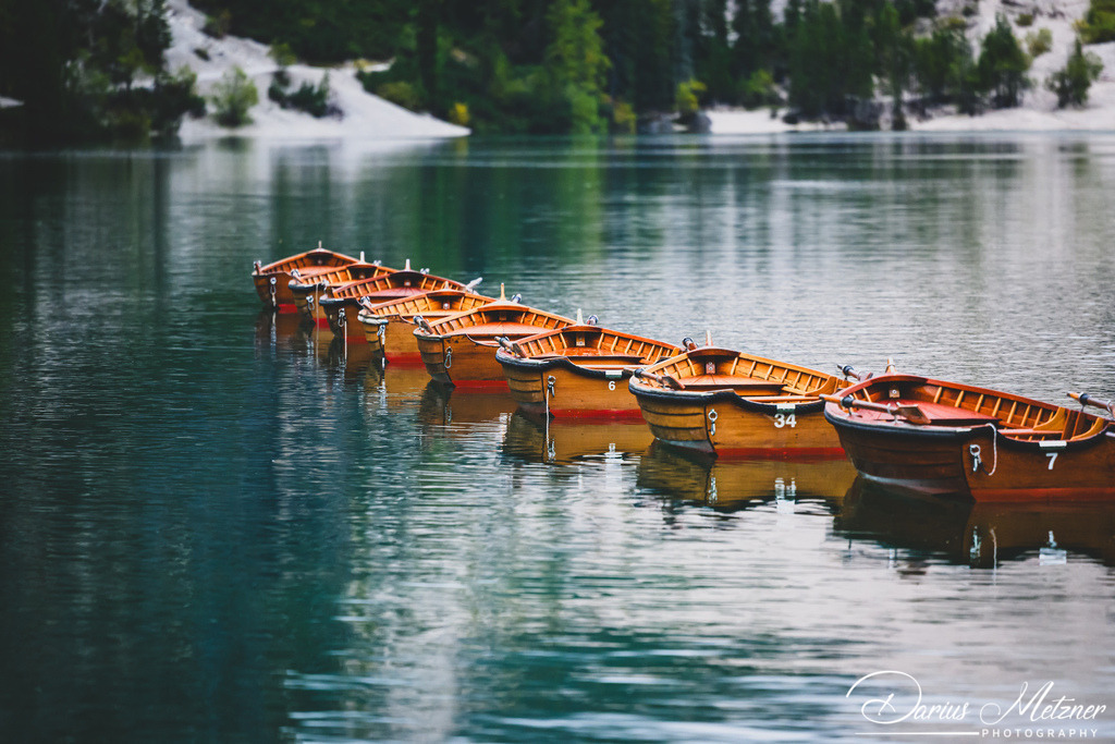 Der Pragser Waldsee | Der Pragser Waldsee im Pragser Tal