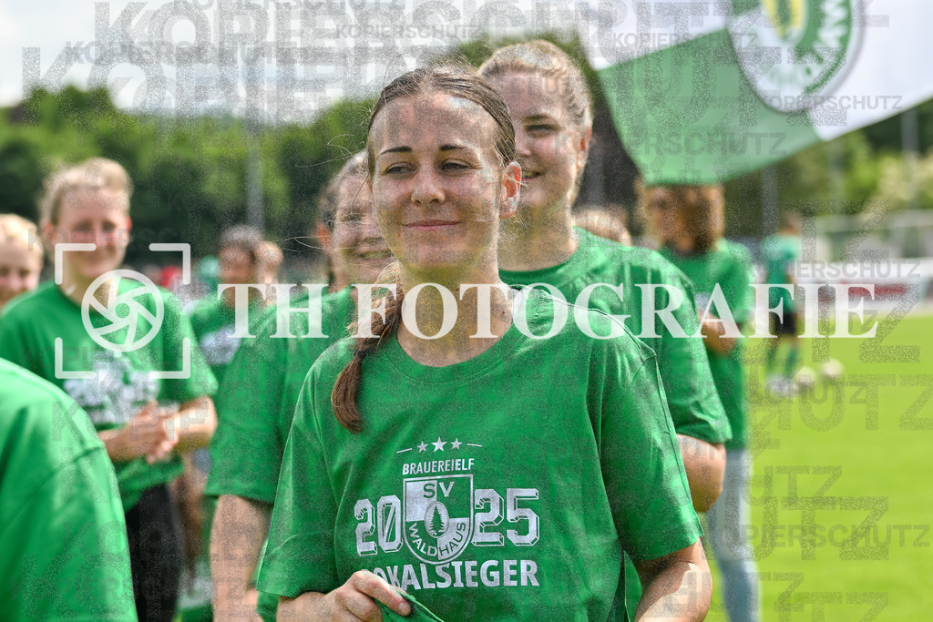 GER, FC Hauingen - SV Waldhaus, Frauen-Fussball, Rothaus Bezirkpokal, Finale, Saison 2024/2025, 29.05.2025 | GER, FC Hauingen - SV Waldhaus, Frauen-Fussball, Rothaus Bezirkpokal, Finale, Saison 2024/2025, 29.05.2025Foto: TH Fotografie/Thomas Hess