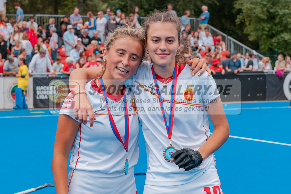 HK_20230716_902472 | Euro Hockey WU18 Siegerehrungen Championship Girls &amp; Boys am 16.7.2023 CHTC , Krefeld ,