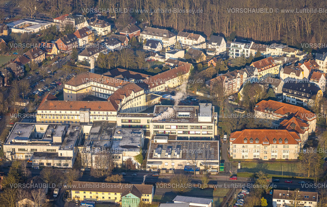Hamm250200625Osten | Luftbild, Johanniter-Kliniken Hamm Krankenhaus, St. Marien-Hospital Hamm und Wohngebiet, Uentrop, Hamm, Ruhrgebiet, Nordrhein-Westfalen, Deutschland
