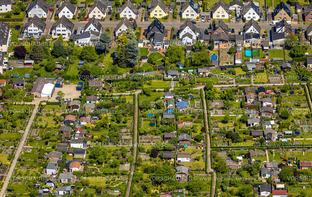 Gelsenkirchen230510989 | Luftbild, Kleingärtnerverein Am Kußweg, Feldmark, Gelsenkirchen, Ruhrgebiet, Nordrhein-Westfalen, Deutschland