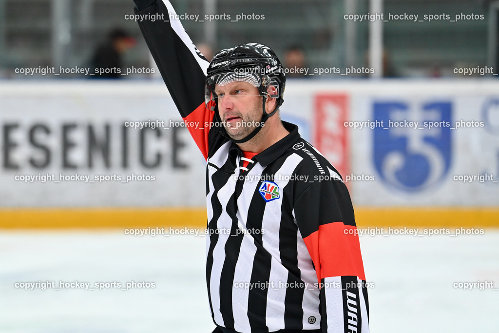 HDD Jesenice vs. EC Bregenzerwald 30.9.2022 | FAJDIGA Aleš Referee