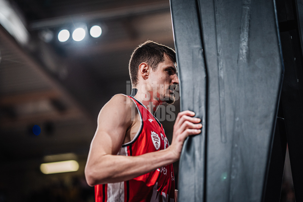 Basketball | Männer | Saison 2024/2025 | easyCredit Basketball Bundesliga | 18. Spieltag | Veolia Towers Hamburg vs. FIT/One Würzburg Baskets | 26.01.2025 | Lukas Wank (#22, FIT/One Würzburg Baskets)