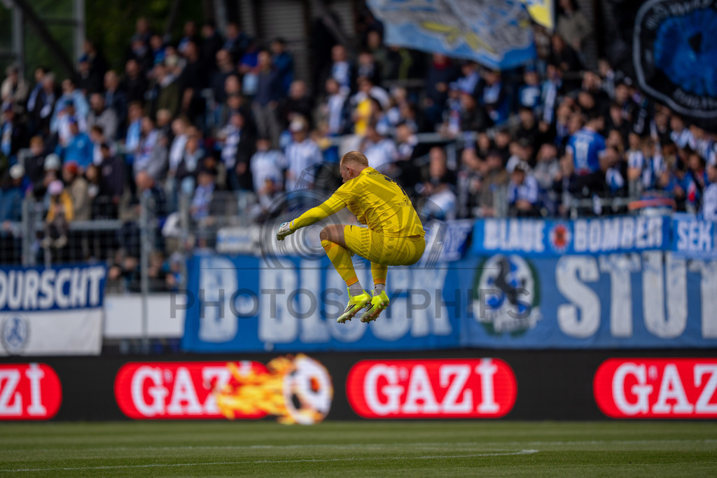 Stuttgarter Kickers vs. SG Sonnenhof Großaspach, Fussball, Regionalliga Suedwest, 34. Spieltag, 16.05.2026 | Maximilian Reule (SG Sonnenhof Großaspach, #01),Stuttgarter Kickers vs. SG Sonnenhof Großaspach, Fussball, Regionalliga Suedwest, 34. Spieltag, 16.05.2026
