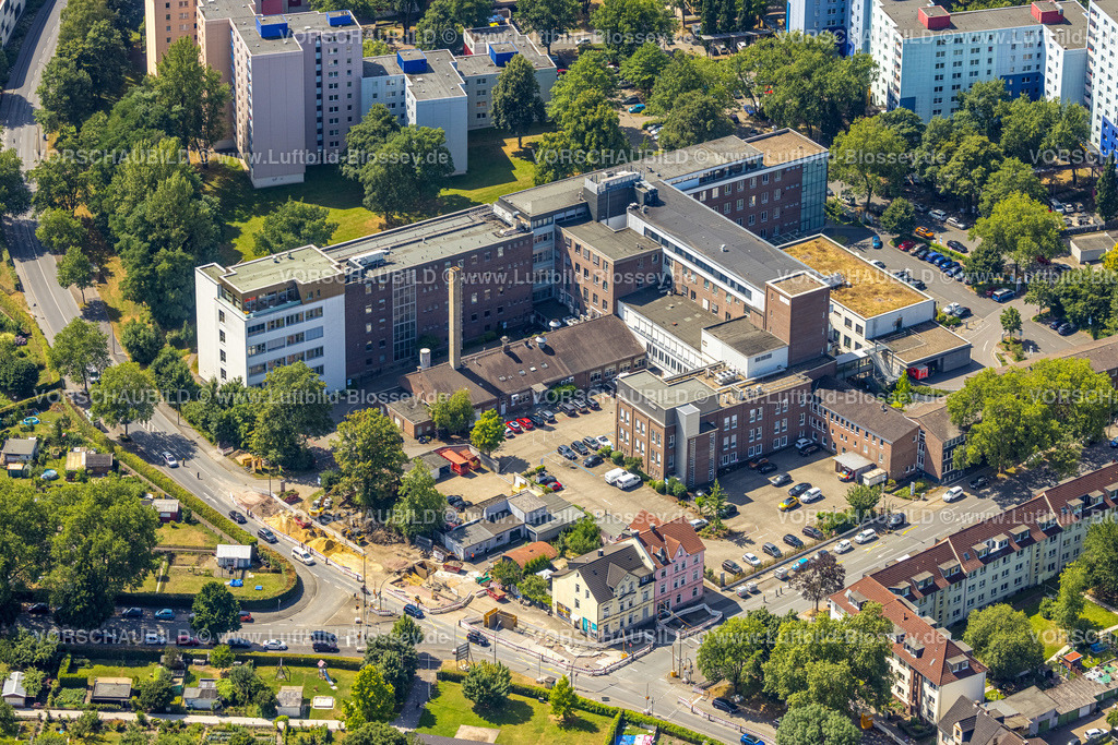 Dortmund220705115 | Luftbild, St.-Josefs-Hospital, Hörde, Dortmund, Ruhrgebiet, Nordrhein-Westfalen, Deutschland