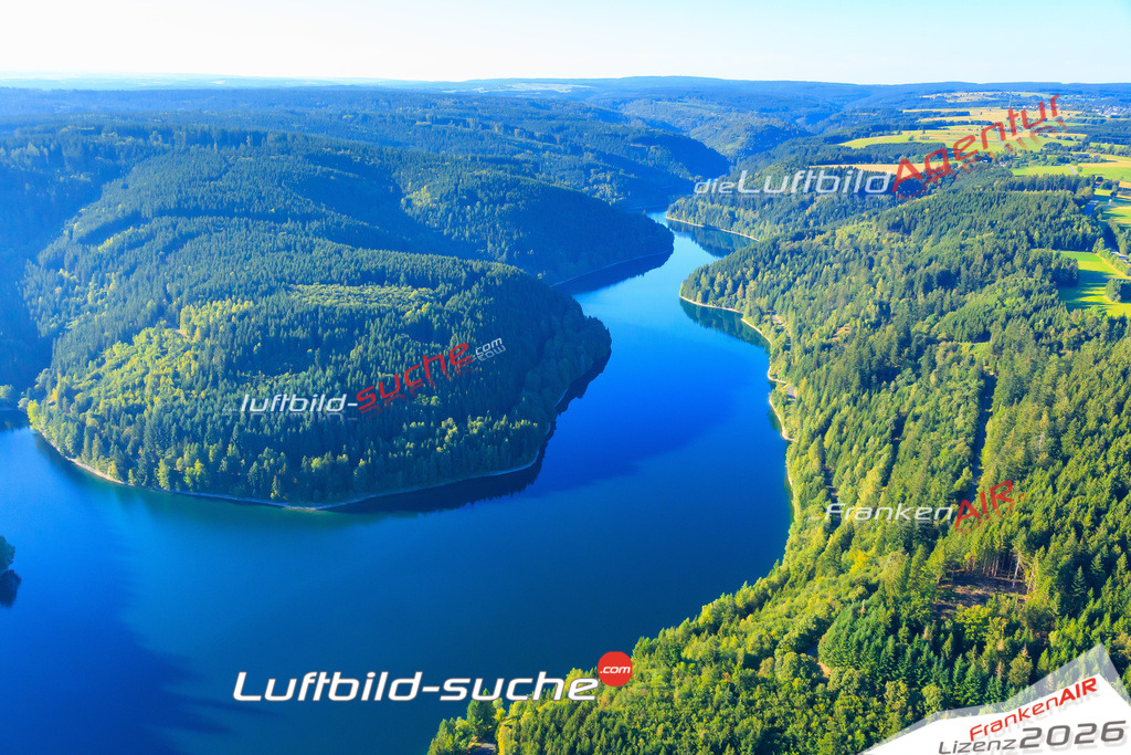Die Luftaufnahme Koeteltalsperre -  wurde vom UL-Flugzeug (keine Drohne) aus fotografiert.Hohe Druck- Auflösung-die Geschenkidee!