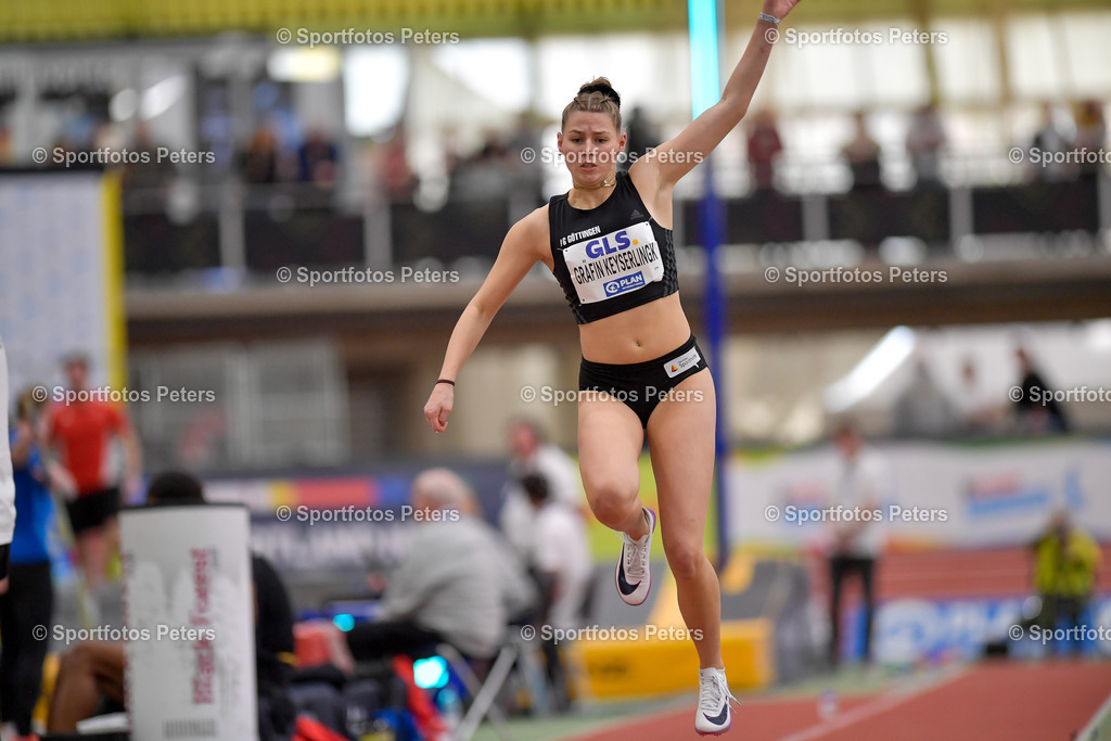 DM Halle 2026_Samstag-95 | 28.02.2026, xkaix, Leichtathletik Deutsche Meisterschaften Halle 2026,  v.l. Anna Keyserlingk (LG Göttingen) - Realisiert mit Pictrs.com