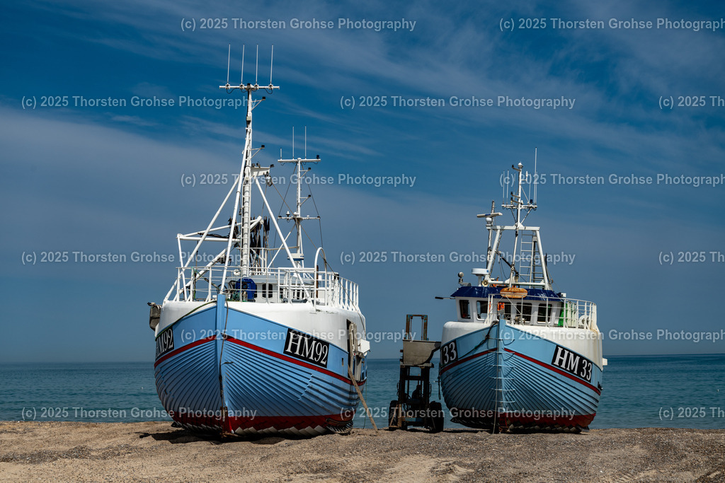 Thorup Strand, Denmark, 2023 | Thorup Strand is a natural harbour, Denmark's last coastal berth and the largest in Northern Europe. Thorup Strand ist ein Naturhafen, es ist der letzte Küstenanlegeplatz Dänemarks und der größte Nordeuropas. - Realisiert mit Pictrs.com