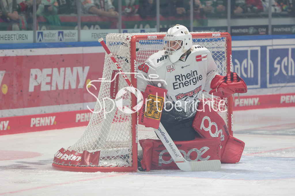 Augsburger Panther - Koelner Haie | Haie Keeper Mirko PANTKOWSKI (KEC #30) in Aktion