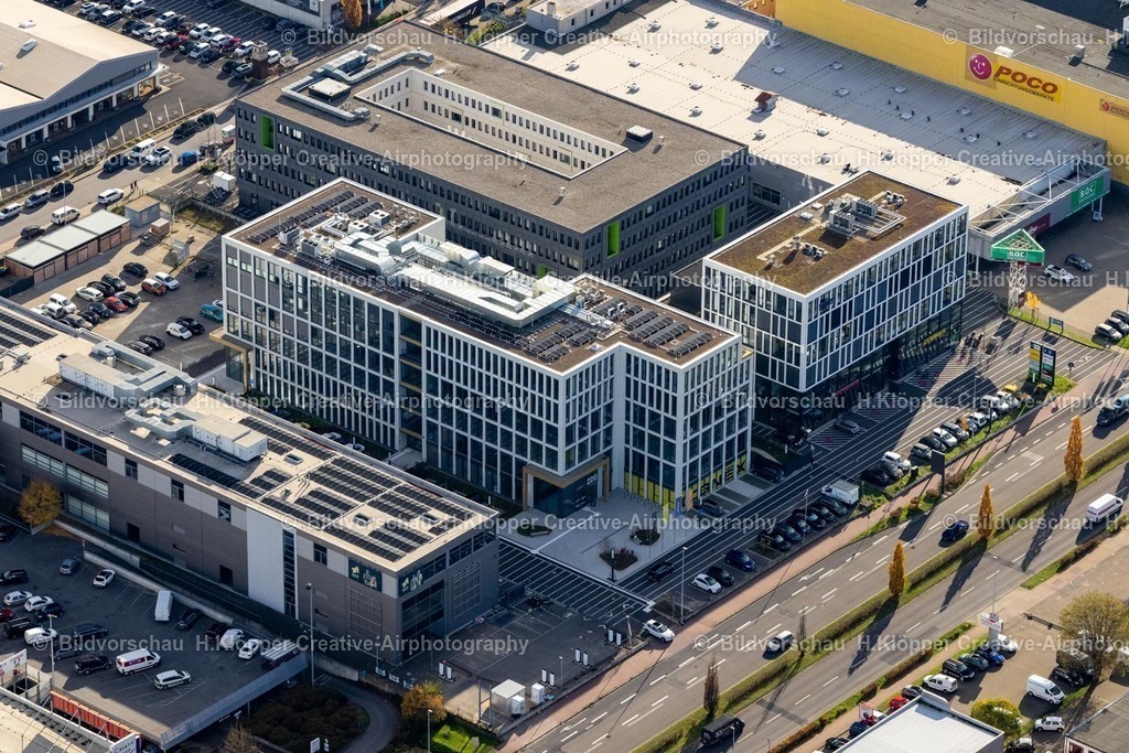 Luftbilder Aachen-7288 | Luftbildfotografie Bürogebäude des Verwaltungs- und Geschäftshauses " Alpha Space Aachen " in Aachen im Bundesland Nordrhein-Westfalen, Deutschland - Realisiert mit Pictrs.com