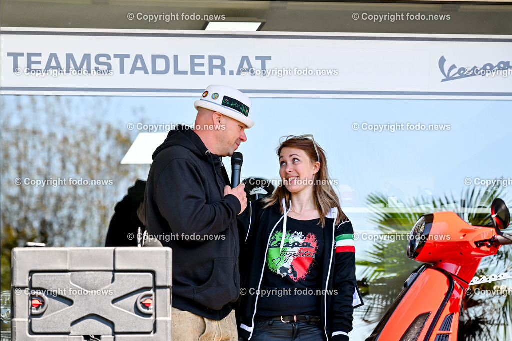Lets Vespa togehter 2025_ Vespatreffen Neuhofen_ 27.04.2025-103 | 27.04.2025, Neuhofen, Kremsmuenster, AUT, Lets Vespa togehter 2025, Vespatreffen, im Bild Teilnehmer Vespatreffen, Motorsport Stadler©Copyright: Harald Dostal / fodo.media   Alle Bilder honorarfrei
