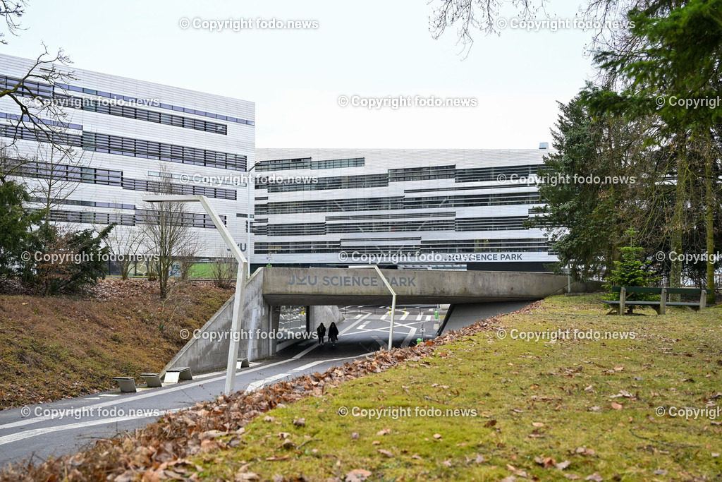 JKU Linz_ Science Park_ 09.02.2024-3 | 09.02.2024, Johannes Kepler Universitaet Linz, AUT, JKU, Gelaende, im Bild JKU Linz, Science Park, Campus, Technologie, hoch-modernes und architektonisch spektakulaeres Campus-Zentrum, Mechatronik, Kuenstliche Intelligenz, Digitalisierung, Mathematik, Forschung, Entwicklung