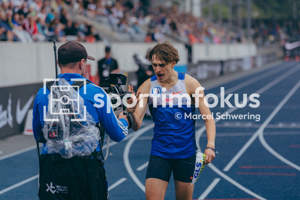 Deutsche Meisterschaften der Frauen und Männer 2026 | Alexander Stepanov, VfL Sindelfingen, 800-Meter-Lauf, Finale, Deutsche Meisterschaften der Frauen und Männer 2026, Lohrheidestadion Bochum-Wattenscheid, 26.07.2026. Foto: Marcel Schwering / sportimfokus - Realisiert mit Pictrs.com