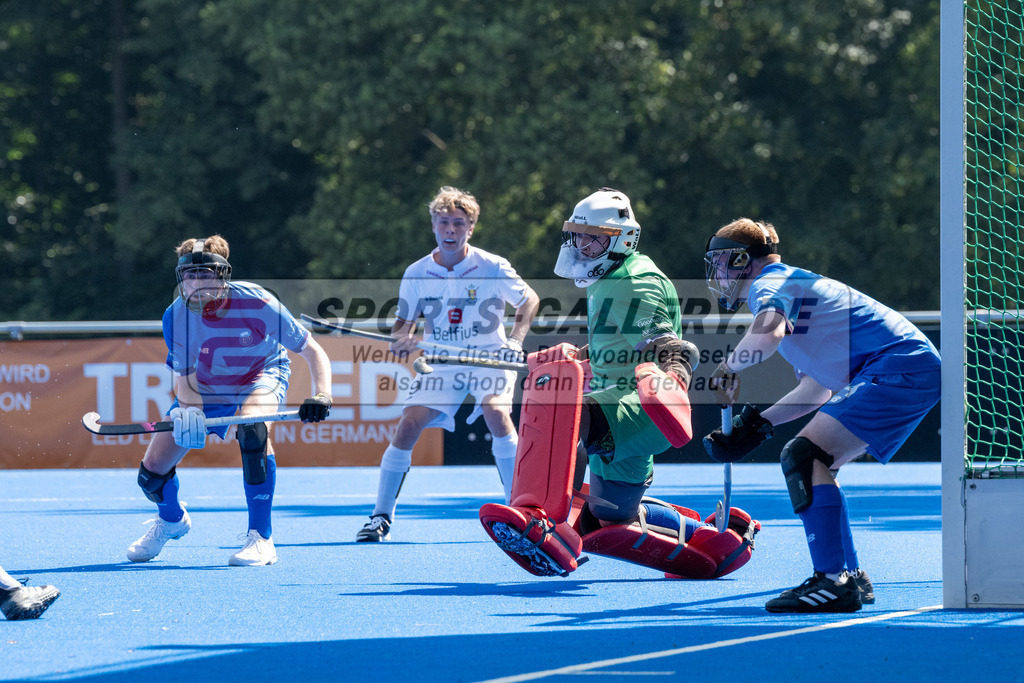 SFE_20230708_0075 | EuroHockey EM U18 Boys Belgium vs Scotland am 08.07.2023 in Krefeld (Gerd-Wellen-Hockeyanlage), Photo: Stephan Fehrmann 2023 (Sports-Gallery)