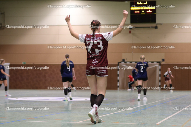 Handball I Juniorinnen I Saison 2026-2027 I Oberliga Schleswig-Holstein I 3. Spieltag I HSG Kalkberg 06 - TSV Bargteheide 222 | Delia Brusch (73, TSV Bargteheide) - Realisiert mit Pictrs.com