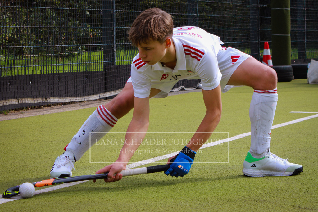 MU16 2. HF Westdeutsche Meisterschaft  Rot-Weiß Köln - Düsseldorfer HC 07.10.23 Gladbach-15 | lanaschraderfotografie - Realisiert mit Pictrs.com