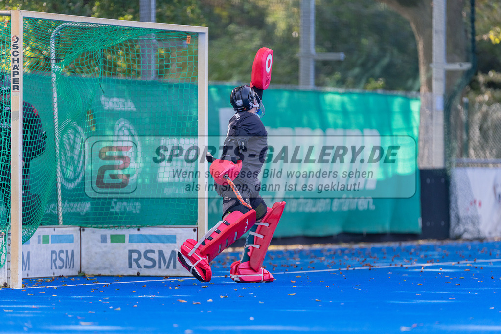 HK_20231007_105147 | 1.Bundesliga Herren Crefelder HTC - Uhlenhorst Mülheim am 7.10.2023 CHTC, Krefeld , Felix Damberger ( Uhlenhorst Mülheim #1 )