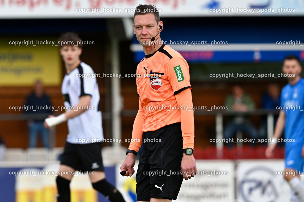 SAK vs. SV Spittal Drau 1921 | Holger Dietz Referee, SAK vs. SV Spittal Drau 1921, SAK vs. SV Spittal Drau 1921 am 23.05.2025 in Klagenfurt (Sportpark Welzenegg), Austria, (Photo by Bernd Stefan)