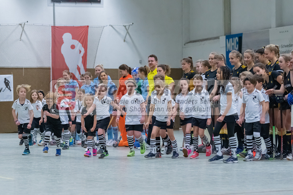 HK_20230226_104875 | Deutsche Meisterschaft WU16 Spiel 1. Halbfinale Havestehuder THC - UHC Hamburg am 26.2.2023 DSC 99, Düsseldorf ,