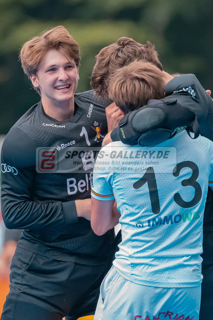 HK_20230715_102397 | Euro Hockey MU18 SF1 Belgium vs Netherlands  Championship Girls &amp; Boys am 15.7.2023 CHTC , Krefeld ,